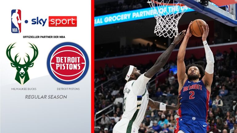 Milwaukee Bucks @ Detroit Pistons - die Highlights | NBA