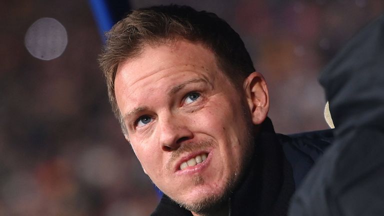 Bundestrainer Julian Nagelsmann blickt der WM-Auslosung gespannt entgegen.
