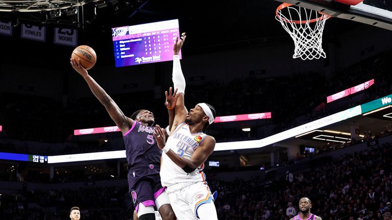 Meister OKC verliert in der NBA bei den Minnesota Timberwolves.