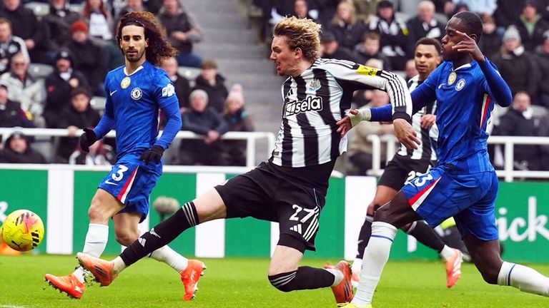 Nick Woltemades Doppelpack reicht Newcastle nicht gegen den FC Chelsea.