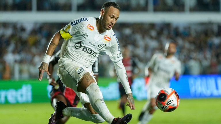 War ein entscheidender Faktor für den Klassenerhalt des FC Santos: Neymar.