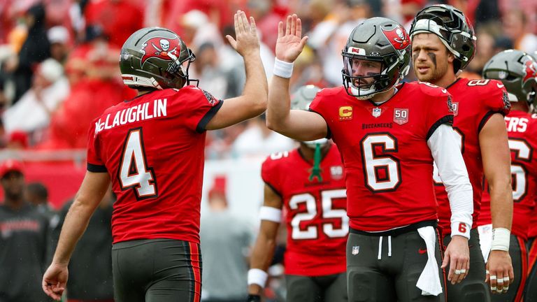 In der Nacht auf Freitag wollen Baker Mayfield (6) und sein Team den Weg in die Play-Offs klarmachen. Kick-Off ist um 02:15 Uhr.