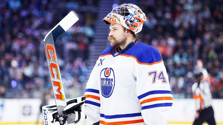 Stuart Skinner hütet künftig das Tor der Pittsburgh Penguins. 