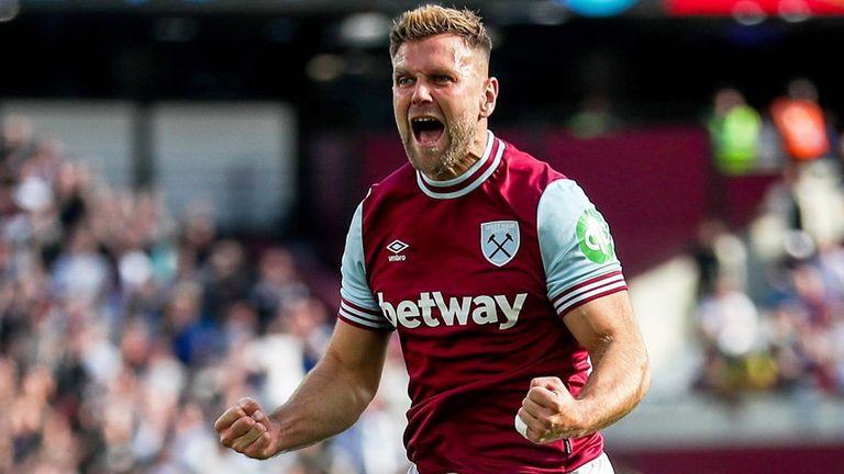 Niclas Füllkrug steht vor einem Wechsel von West Ham nach Mailand.