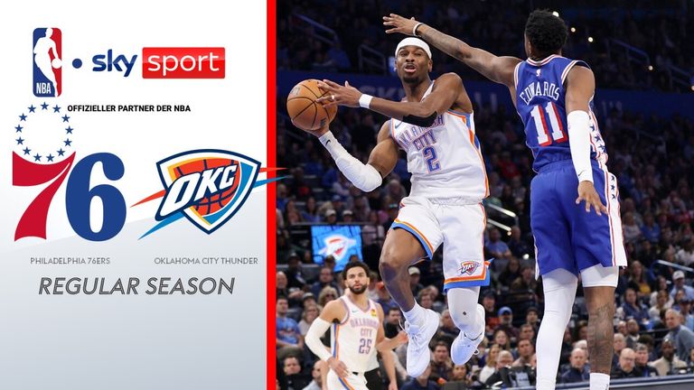 Philadelphia 76ers @ Oklahoma City Thunder - die Highlights | NBA