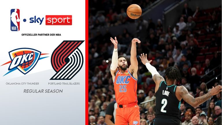 Oklahoma City Thunder @ Portland Trail Blazers - die Highlights | NBA