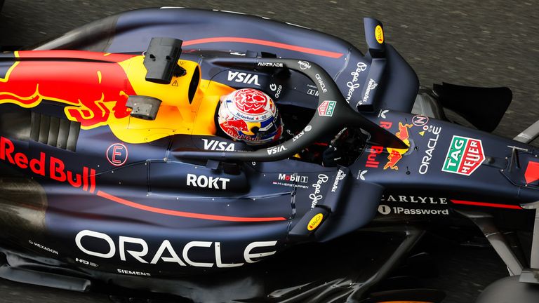 Max Verstappen (Red Bull) in Abu Dhabi.
