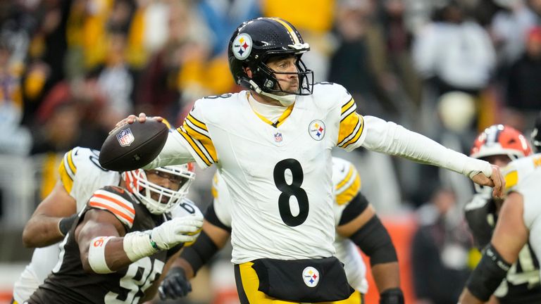 Aaron Rodgers und die Pittsburgh Steelers verlieren in Cleveland.