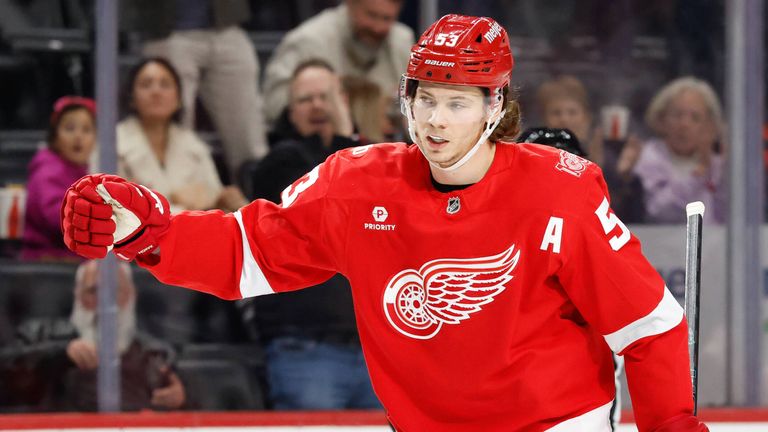 Moritz Seider kommt mit den Detroit Red Wings immer besser in Fahrt.