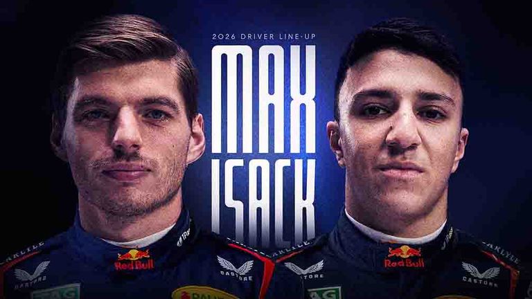 Max Verstappen fährt in der nächsten Saison mit Isack Hadjar (Bildquelle: Red Bull).