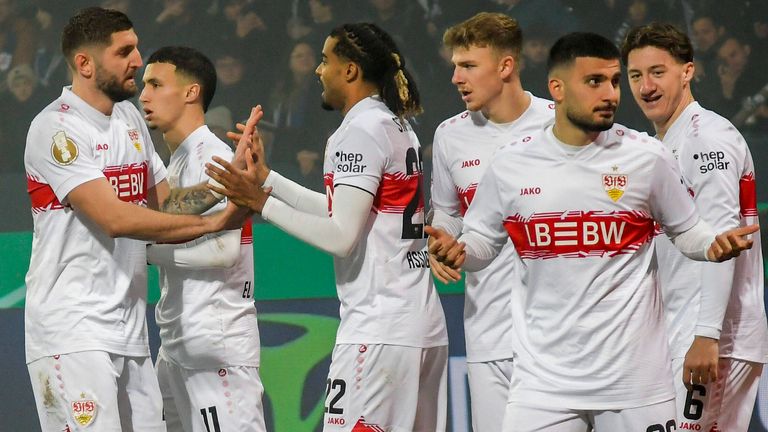 Der VfB Stuttgart steht im Viertelfinale des DFB-Pokals. 