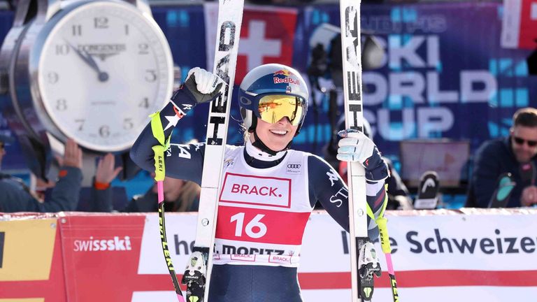 Lindsey Vonn hat auch mit 41 Jahren ihren Siegeshunger nicht gestillt.