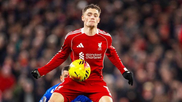 Florian Wirtz muss weiter auf seinen ersten Treffer im Liverpool-Dress warten. 