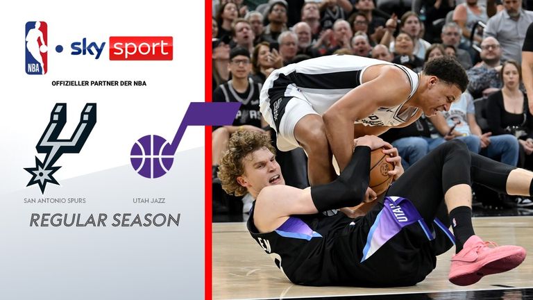 San Antonio Spurs @ Utah Jazz - die Highlights 