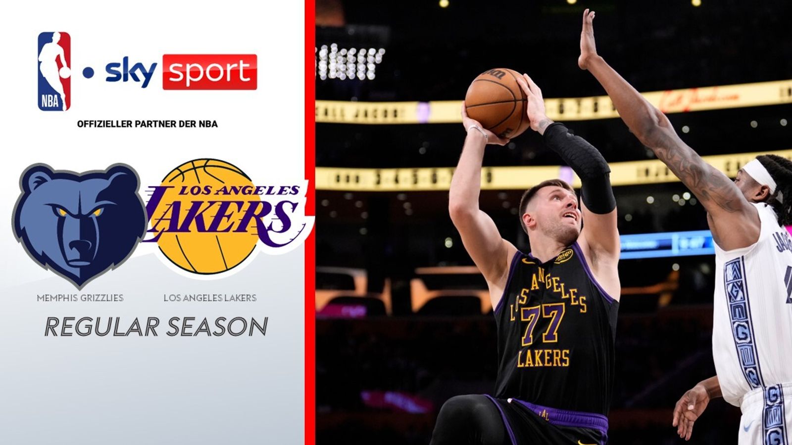 Doncic excelle dans la victoire des Lakers contre les Grizzlies | Actualités NBA – Sky Sport