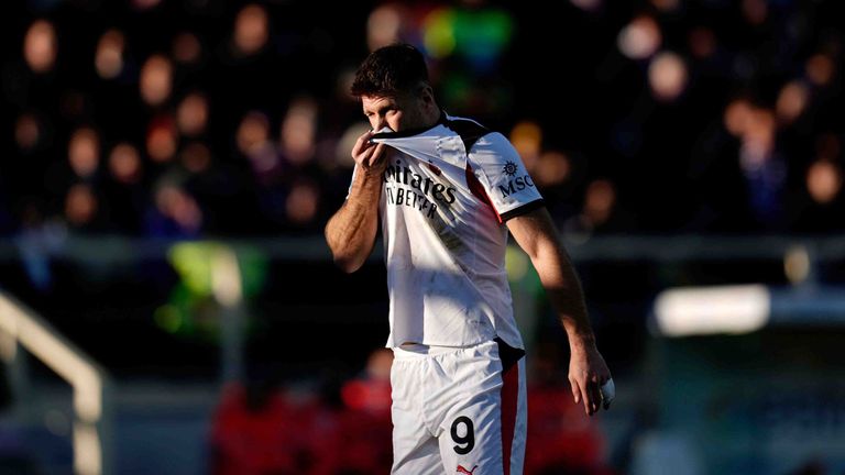 Enttäuschend! Niclas Füllkrug und die AC Milan stolperten beim Kellerkind Florenz.