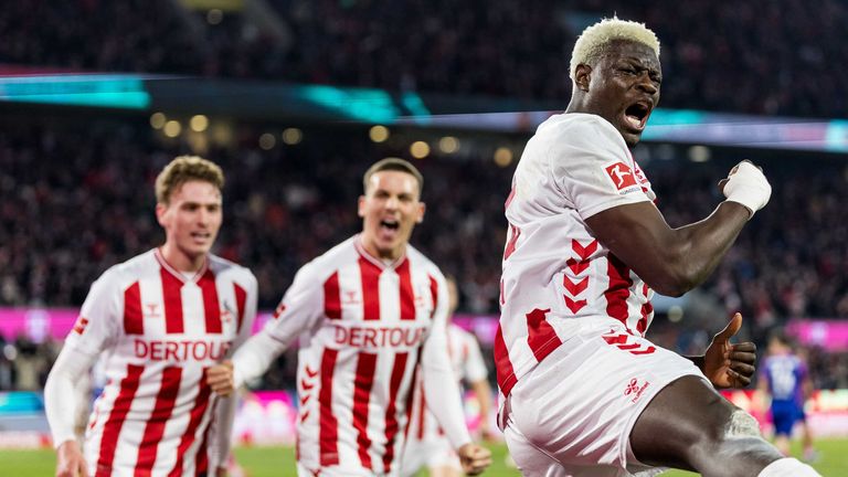 Ragnar Ache (rechts) sorgt mit seinem Doppelpack für den Sieg gegen Mainz. Am kommenden Sonntag trifft Köln auf Freiburg. 