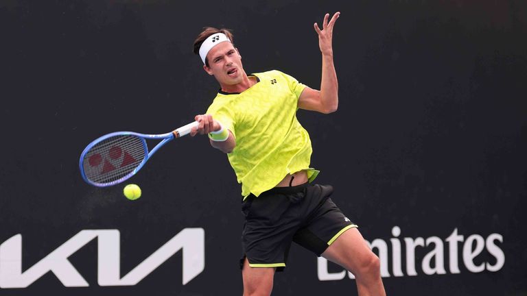 Daniel Altmaier musste sich gegen den ehemaligen US-Open Sieger Marin Cilic klar geschlagen geben.