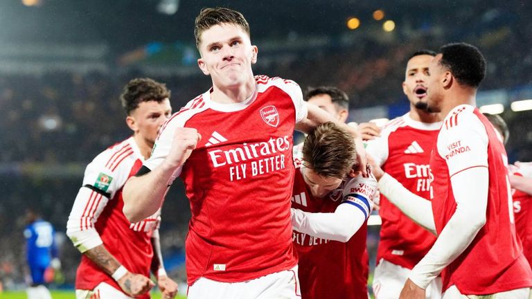 Viktor Gyökeres bejubelt seinen Treffer zum zwischenzeitlichen 2:0. 