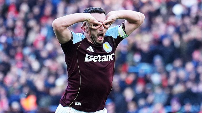 John McGinn mit dem Doppelpack bei Aston Villas Erfolg zum Jahresbeginn.