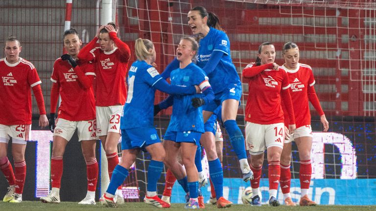 Bayer Leverkusen gewinnt bei Union Berlin.