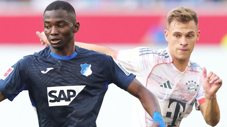 Sowohl Bazoumana Toure (l.) als auch Joshua Kimmich (r.) fehlen ihren Vereinen am Wochenende.