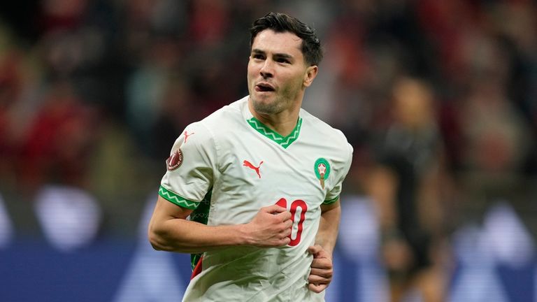 Brahim Diaz schießt Marokko ins Halbfinale des Afrika Cups.