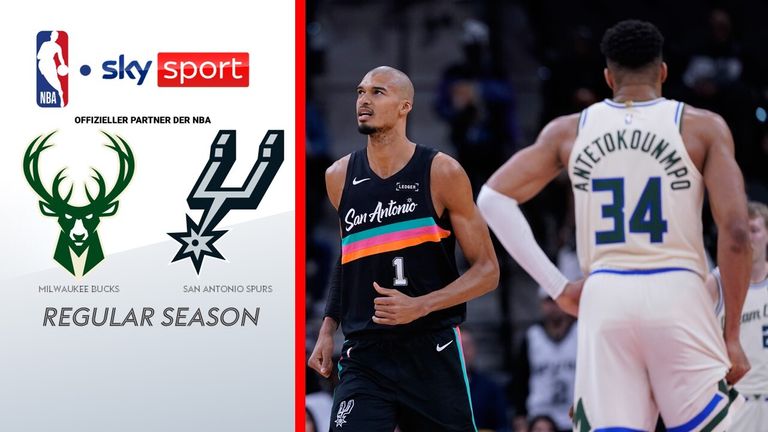 Milwaukee Bucks @ San Antonio Spurs - die Highlights | NBA