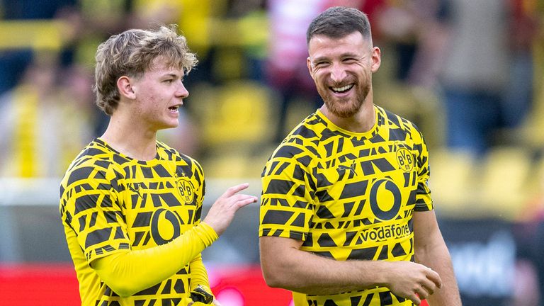 Cole Campbell (l.) verlässt den BVB in Richtung Hoffenheim.