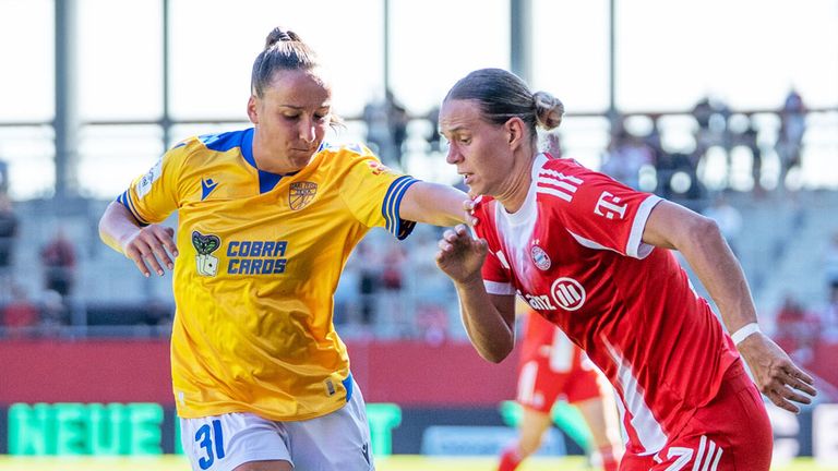 Die Partie von Carl-Zeiss Jena gegen die Bayern-Frauen ist wetterbedingt abgesagt.