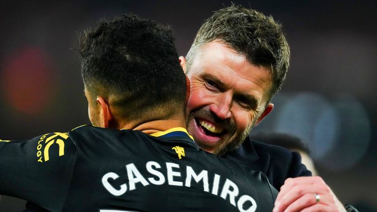 Michael Carrick ist als Interimstrainer von Manchester United noch ungeschlagen. 