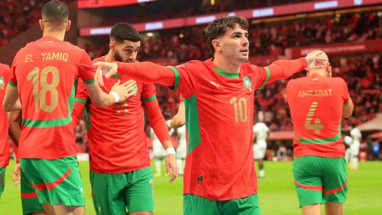 Brahim Diaz schießt Marokko ins Viertelfinale beim Afrika Cup.