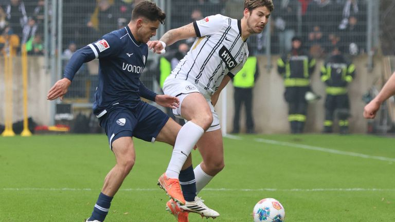 Der SV Elversberg hat nach Rückstand zumindest noch einen Punkt gegen Bochum geholt. 