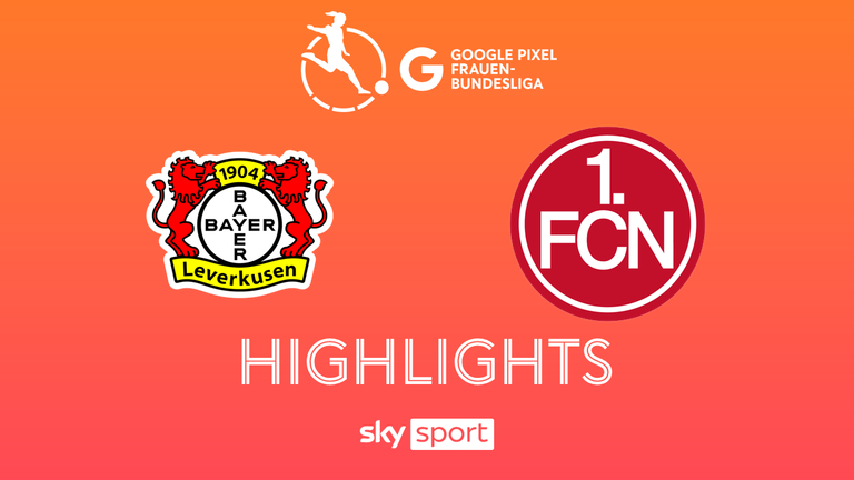 Spieltag 16: Bayer 04 Leverkusen - 1.FC Nürnberg - 2025/26 - Frauen Bundesliga