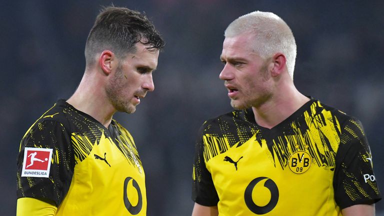 Pascal Groß (l.) wird den BVB im Winter wohl verlassen.