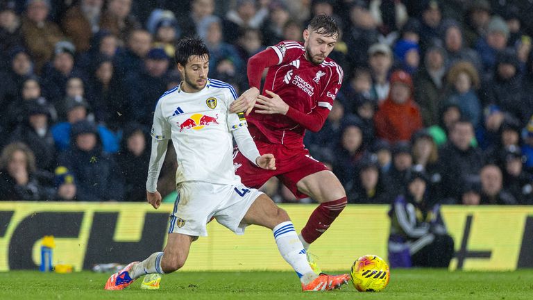 Ilia Gruev (l.) spielt seit 2023 für Leeds United.