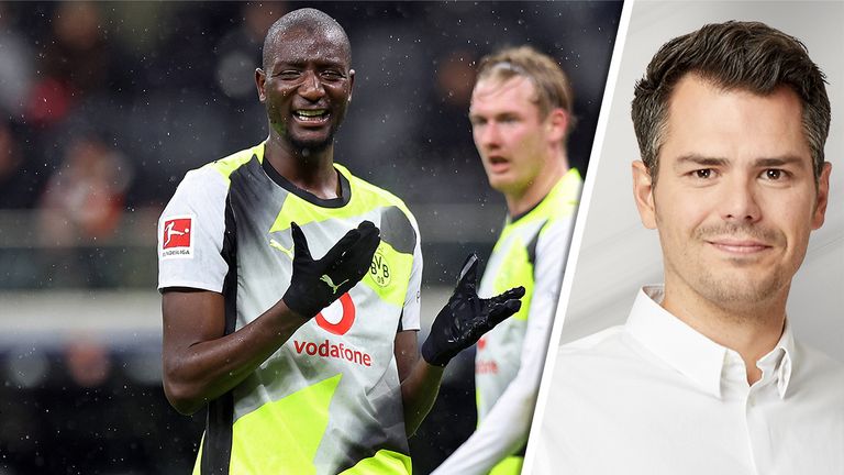 BVB-Stürmer Serhou Guirassy (l.) wartet seit über zwei Monaten auf ein Bundesliga-Tor.