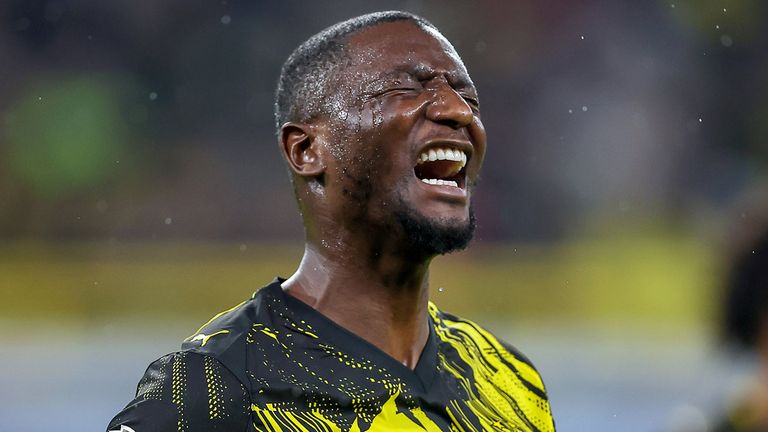 BVB-Star Serhou Guirassy verursachte beim 3:3 gegen Eintracht Frankfurt einen Elfmeter und agierte auch in der Offensive unglücklich. 