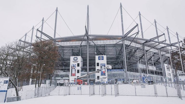 Auch das HSV-Heimspiel gegen Gladbach am kommenden Wochenende könnte ausfallen. 