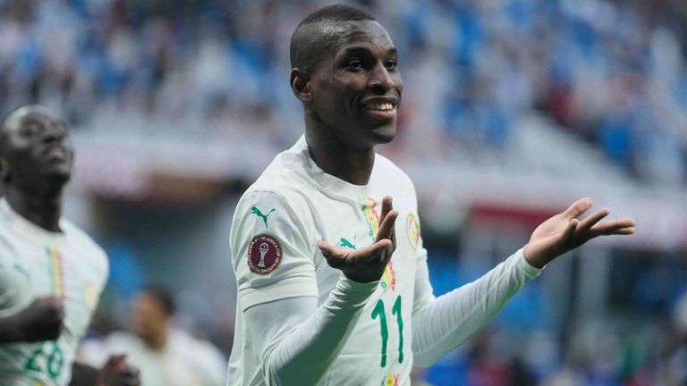 Nicolas Jackson steht mit dem Senegal im Viertelfinale beim Afrika-Cup.