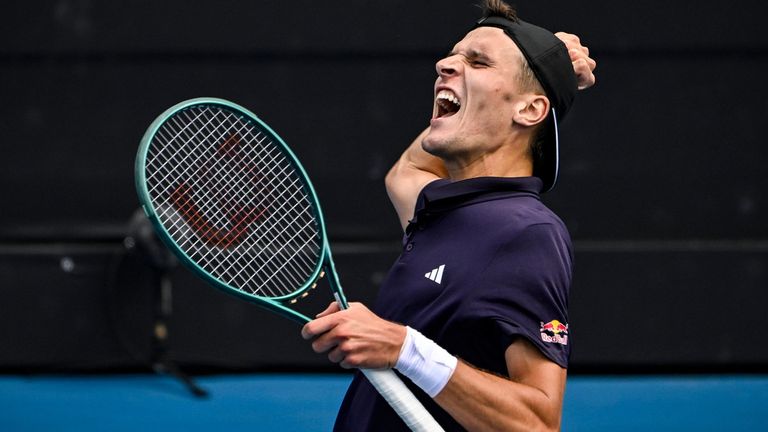 Jakub Mensik gewinnt das ATP-Turnier in Auckland.