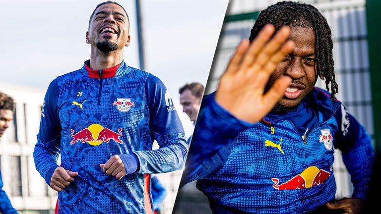 Benjamin Henrichs (l.) ist einer der Gewinner von Leipzigs Trainingslager. Johan Bakayoko (r.) zählt zu den Verlierern.