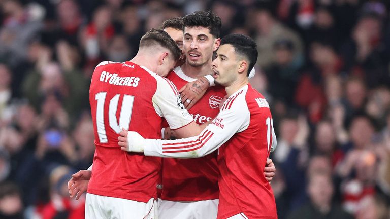 Kai Havertz brilliert bei Arsenals Sieg.