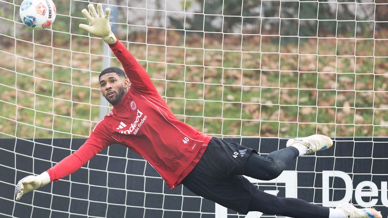 Kaua Santos kehrt zurück ins Tor von Eintracht Frankfurt.