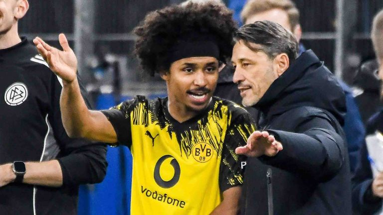 Im Trainingslager will der BVB-Coach Niko Kovac das Verhalten seines Schützlings Karim Adeyemi aufarbeiten.