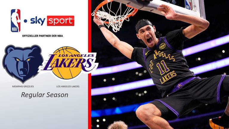 Die Los Angeles Lakers profitieren gegen die Memphis Grizzlies von den starken Leistungen ihrer Superstars LeBron James und Luka Doncic, die mit 31 bzw 34 Punkten auftrumpfen können.