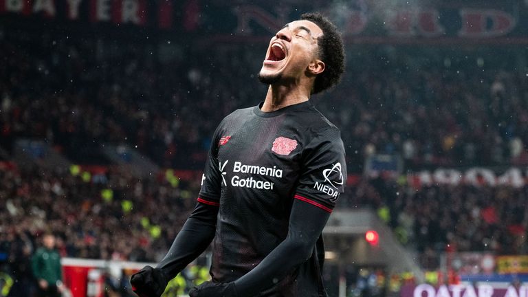 Malik Tillman schießt Leverkusen mit Doppelpack in die CL-Playoffs.