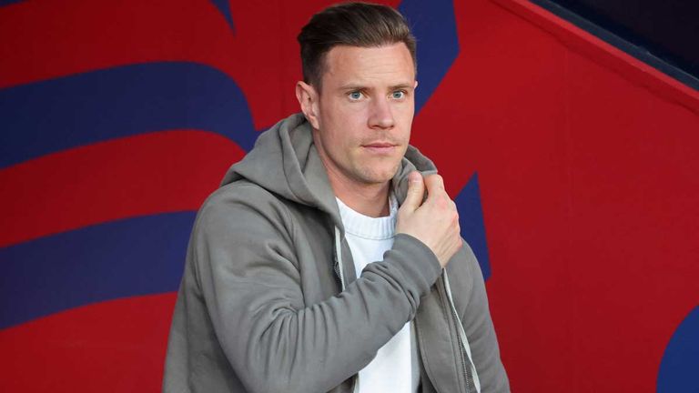 Marc-Andre ter Stegen kämpft um seinen Platz im deutschen Tor bei der WM im Sommer.