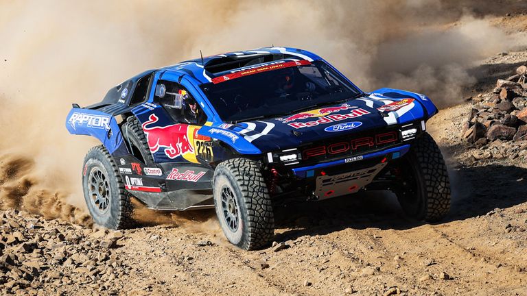 Mattias Ekström gewinnt im Ford den Prolog der Rallye Dakar.