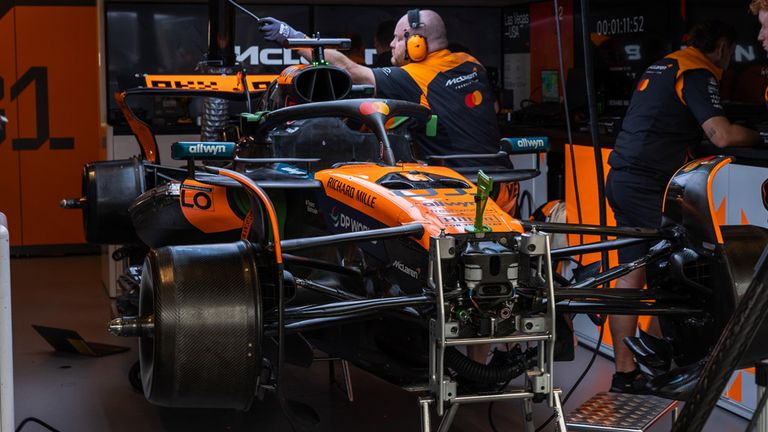 McLaren präsentiert den Motorsound des 2026er-Rennfahrzeugs.
